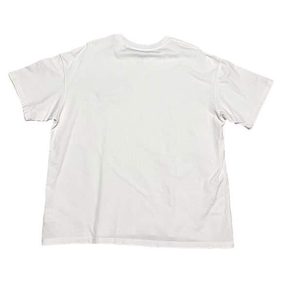 Nike Rayguns White Sequins FUNK Men's Swoosh Basketball T-Shirt - XL - Picture 5 of 6